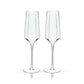 Seneca Stemmed Champagne Flutes (Set of 2)