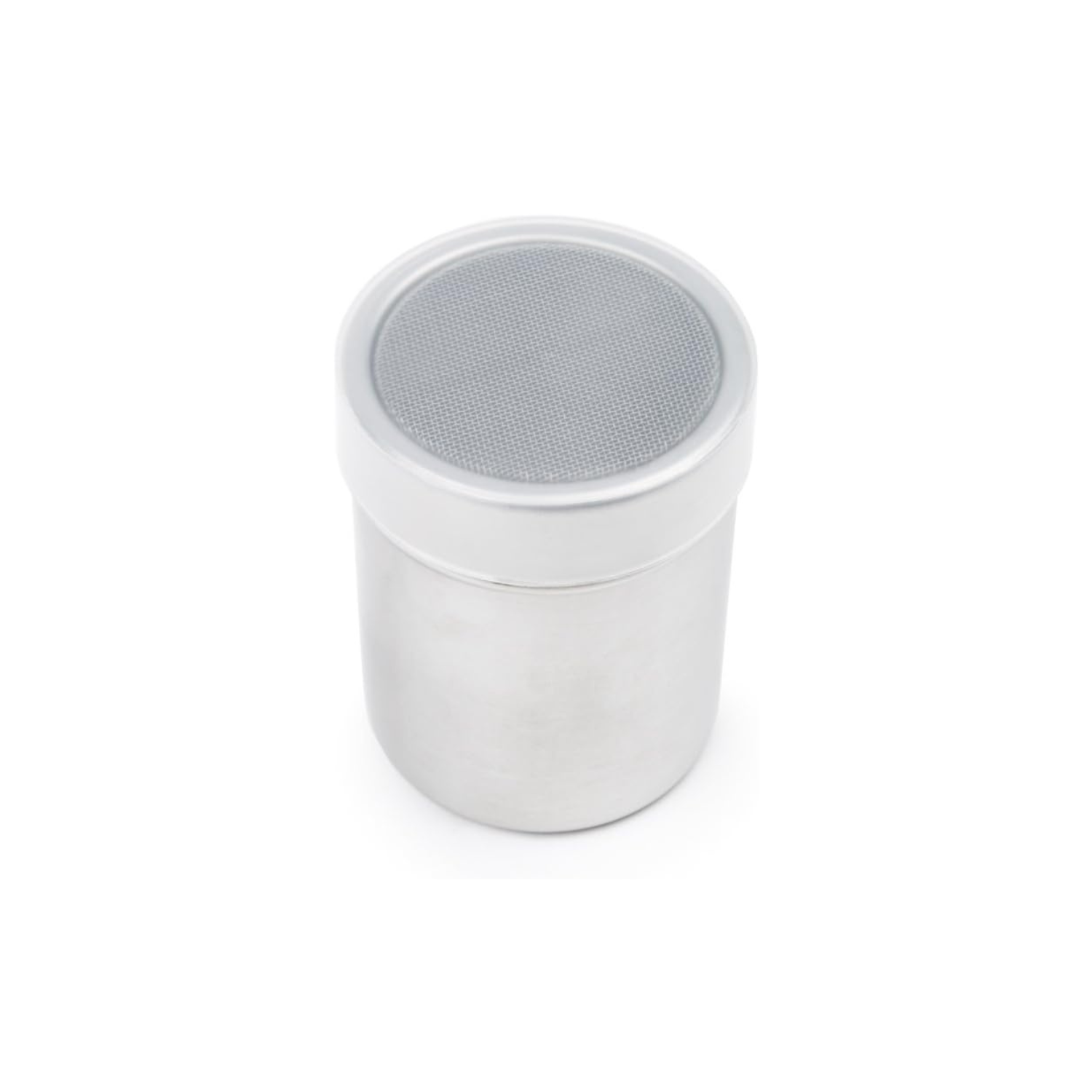 This is the perfect shaker to sprinkle powdered sugar or cinnamon onto your cakes, donuts, or pancakes. Can also be used for adding a glitter of cocoa and other powders to your dish or concoction.