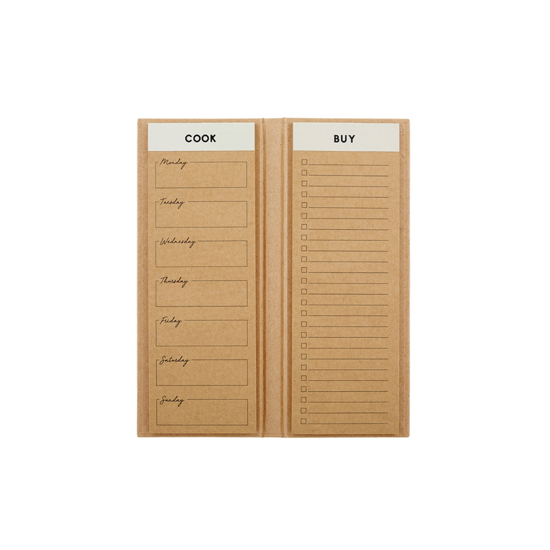 Make your market trips a breeze with the Shopping List Pad - Eat Local! This delightful pad features 80 sheets of kraft paper, with 40 sheets per pad, perfect for organizing and planning your shopping in style. Jot down your grocery needs, meal ideas, and to-do lists while adding a touch of charm to your kitchen. Say goodbye to forgotten items and hello to a more efficient and enjoyable shopping experience!