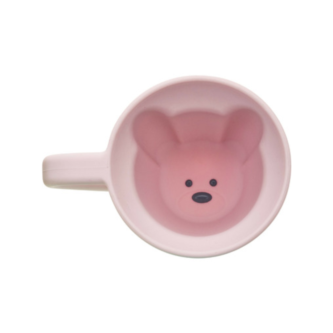 Silicone Bear Mug - Pink