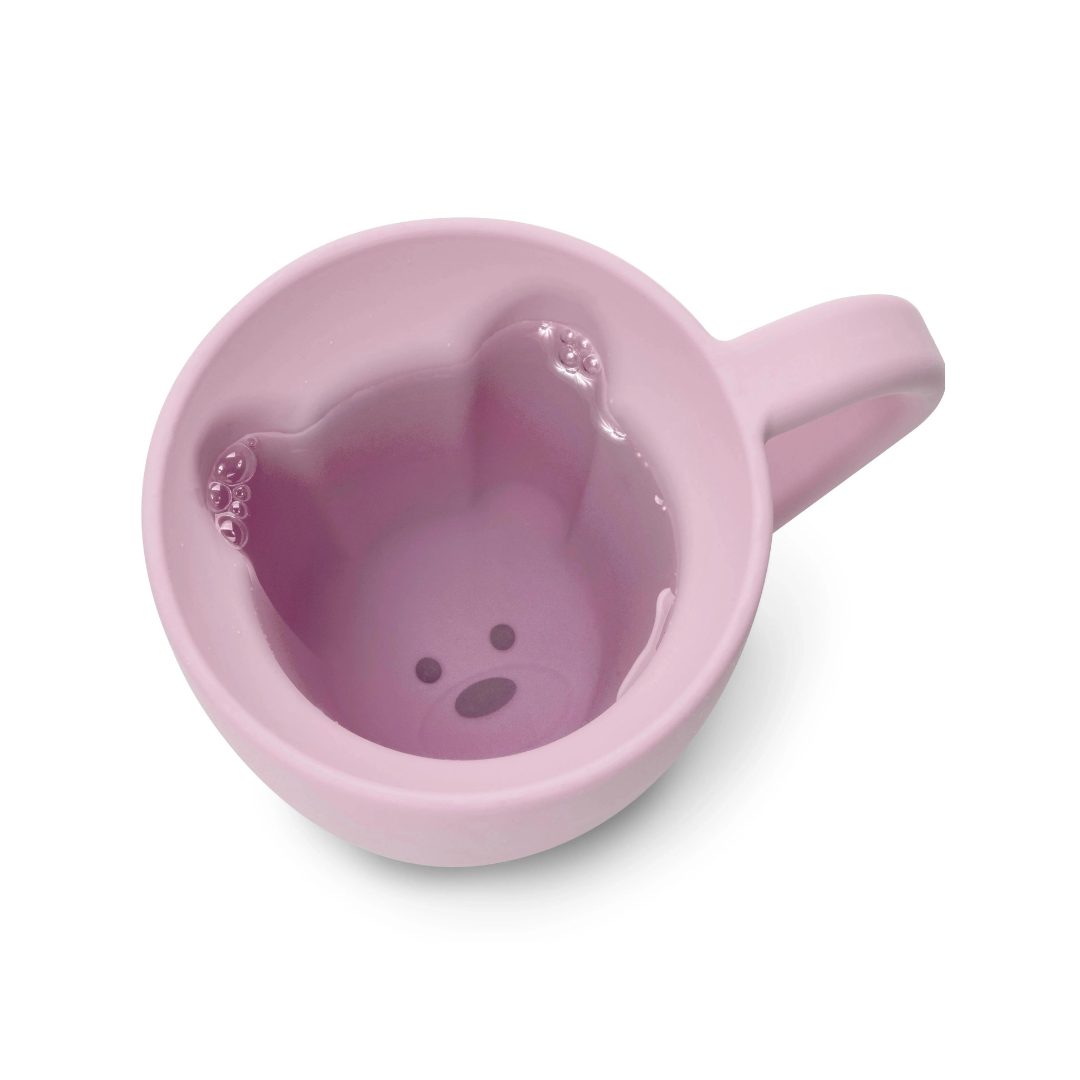 Silicone Bear Mug - Pink