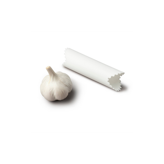 Say goodbye to garlicky fingers with this clever little Garlic Roller! Made from durable, flexible silicone, it effortlessly removes the outer skin from garlic cloves—just pop one inside, press, and roll. The premium design keeps your hands odor-free while making peeling quick and mess-free. 