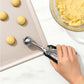 Meet your new baking bestie - the Small Cookie Scoop! This little size 70 wonder holds exactly 1 tablespoon of dough to create adorably uniform 2-inch cookies every single time. Perfect for whipping up bite-sized treats for holiday parties, bake sales where you want to show off, or sneaking extra love into lunchboxes! 