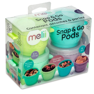 Snap and Go Pods - 4 Piece - 4 oz