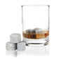Neat drinks, uncut. Our set of six state-of-the-art freezable soapstone cubes is a game-changing way to keep libations ice-cold without watering them down. The soft soapstone neither scratches glassware nor affects the flavor of your drink.                   Instructions: Rinse before first use. Freeze a minimum of 2 hours before placing in drink. To clean, rinse thoroughly with water.