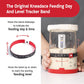 Kneadace feeding day and level tracker band with instructions on how to use it.