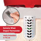 Wheat-shaped thermometer embedded in a jar with temperature display.