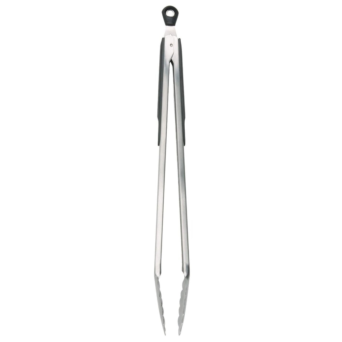 These extra-long food flippers give you magical reaching powers while keeping your fingers safely in another zip code from sizzling heat. Made from high-heat resistant stainless steel that laughs in the face of danger, their scalloped edges grip everything from hulking steaks to teeny shrimp with equal enthusiasm.