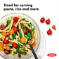 This versatile hero is ready to stir, blend, scoop, and serve its way through everything from Monday's quick pasta to Saturday's fancy dinner party. With a head tougher than your grandmother's opinions and sleek enough to crash your dinner table without looking out of place, this spoon means business while looking fabulous! 