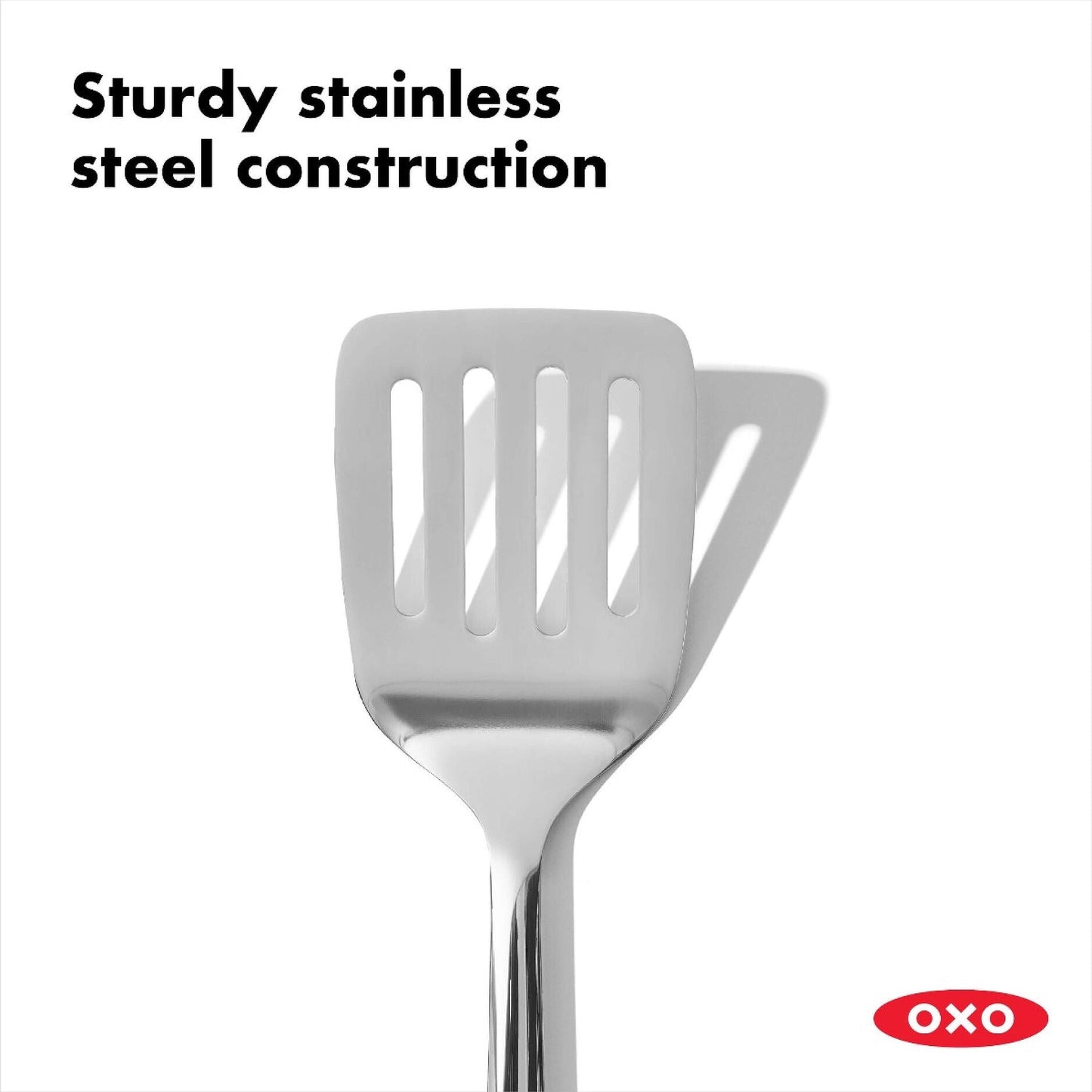 Those clever little holes aren't just for looks - they're escape routes for unwanted grease while keeping your food from playing the sticky attachment game. The cushy non-slip handle hugs your hand during cooking adventures, preventing any mid-flip disasters that might send breakfast flying.c