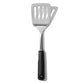 Those clever little holes aren't just for looks - they're escape routes for unwanted grease while keeping your food from playing the sticky attachment game. The cushy non-slip handle hugs your hand during cooking adventures, preventing any mid-flip disasters that might send breakfast flying.