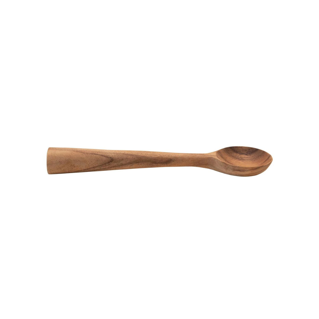 12-inch Hand-Carved Acacia Wood Standing Spoon: a must-have for any kitchen enthusiast. Made from premium acacia wood, it's both functional and decorative. Hand-carved for a unique design, it adds artisanal charm to cooking. Perfect for stirring, scooping, or serving with flair. Material - Acacia Wood Dimensions - 12-inch Care & Cleaning - Hand wash