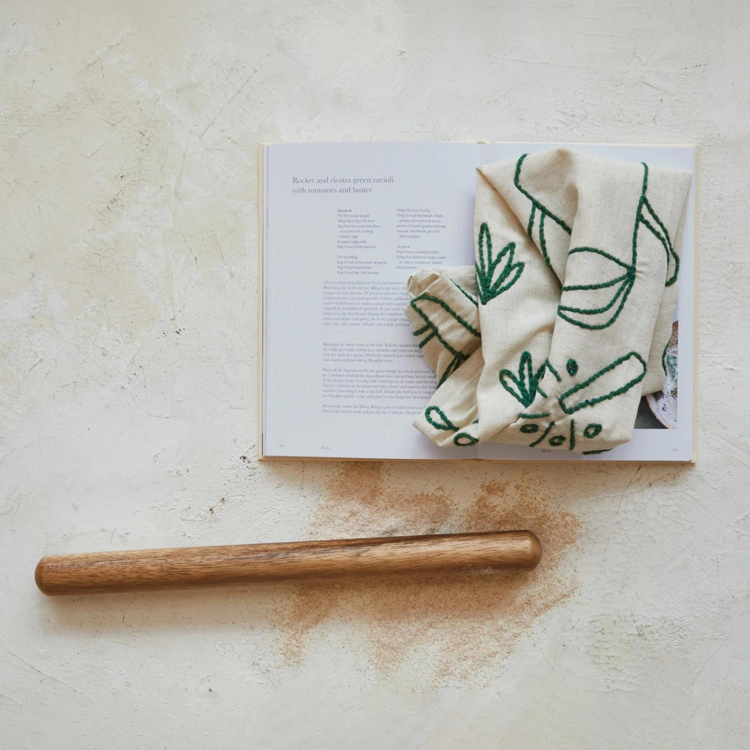 Rolling Pin made of Suar Wood from Creative Co-Op