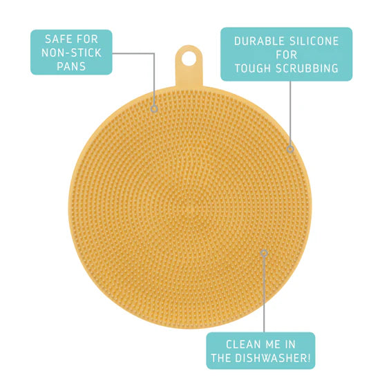 double-sided silicone scrubbers are your new kitchen heroes