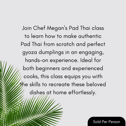 Taste of Asia - Pad Thai - 6 PM, Thursday, September 25th, 2025