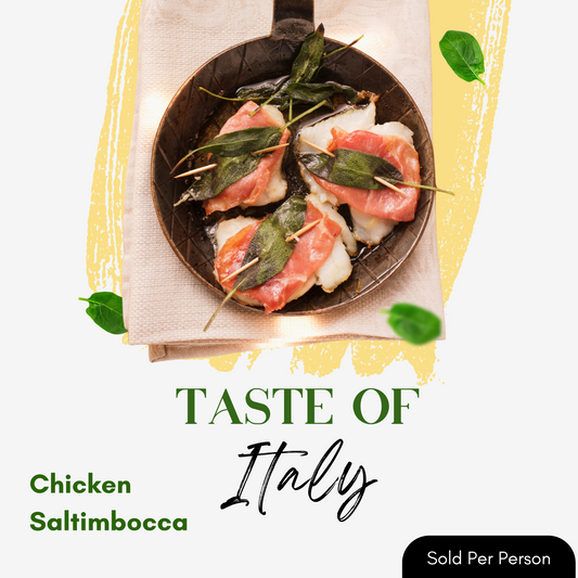 Taste of Italy - Chicken Saltimbocca - 6PM, Thursday, March, 6th, 2025