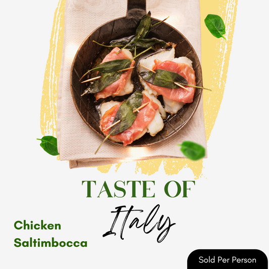 Taste of Italy - Chicken Saltimbocca - 6 PM, Friday, August, 15th, 2025