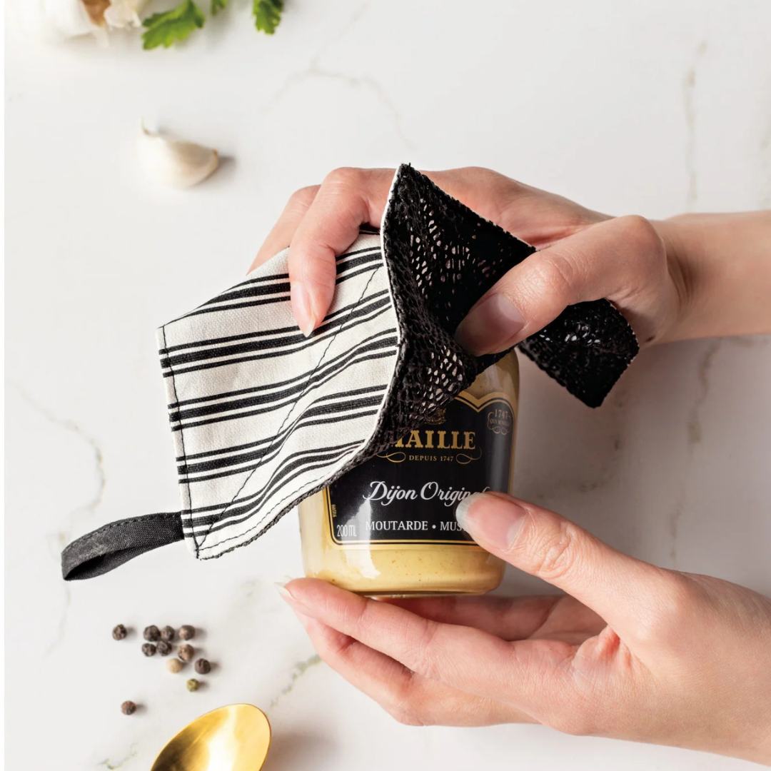 Jar Gripper - Ticking Stripe