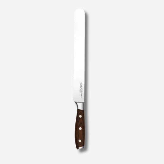 Avanta Pakkawood Scalloped Slicer - 10"