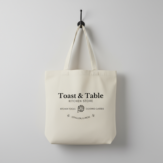 Toast & Table Tote Bag