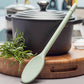 Traditional Cook's Spoon - Silicone - Coastal Green