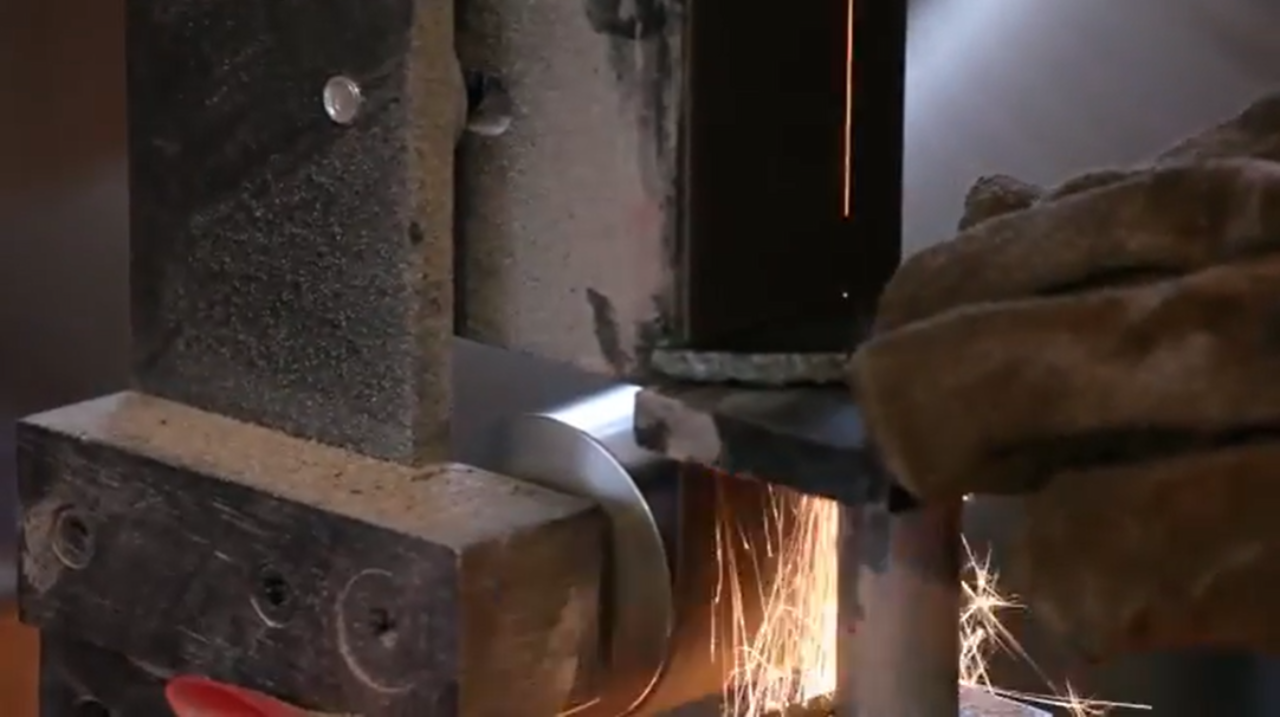 NHB Knife Works - Nate Bonner walks you through his process for smithing some incredible kitchen knives.