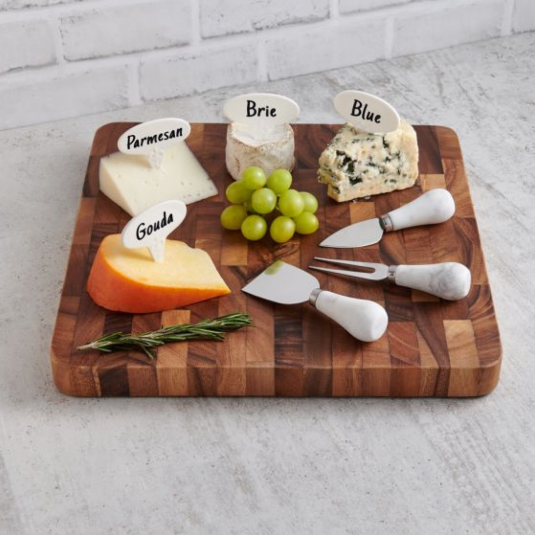 Cheese Marker with Pen - 6-Piece Set