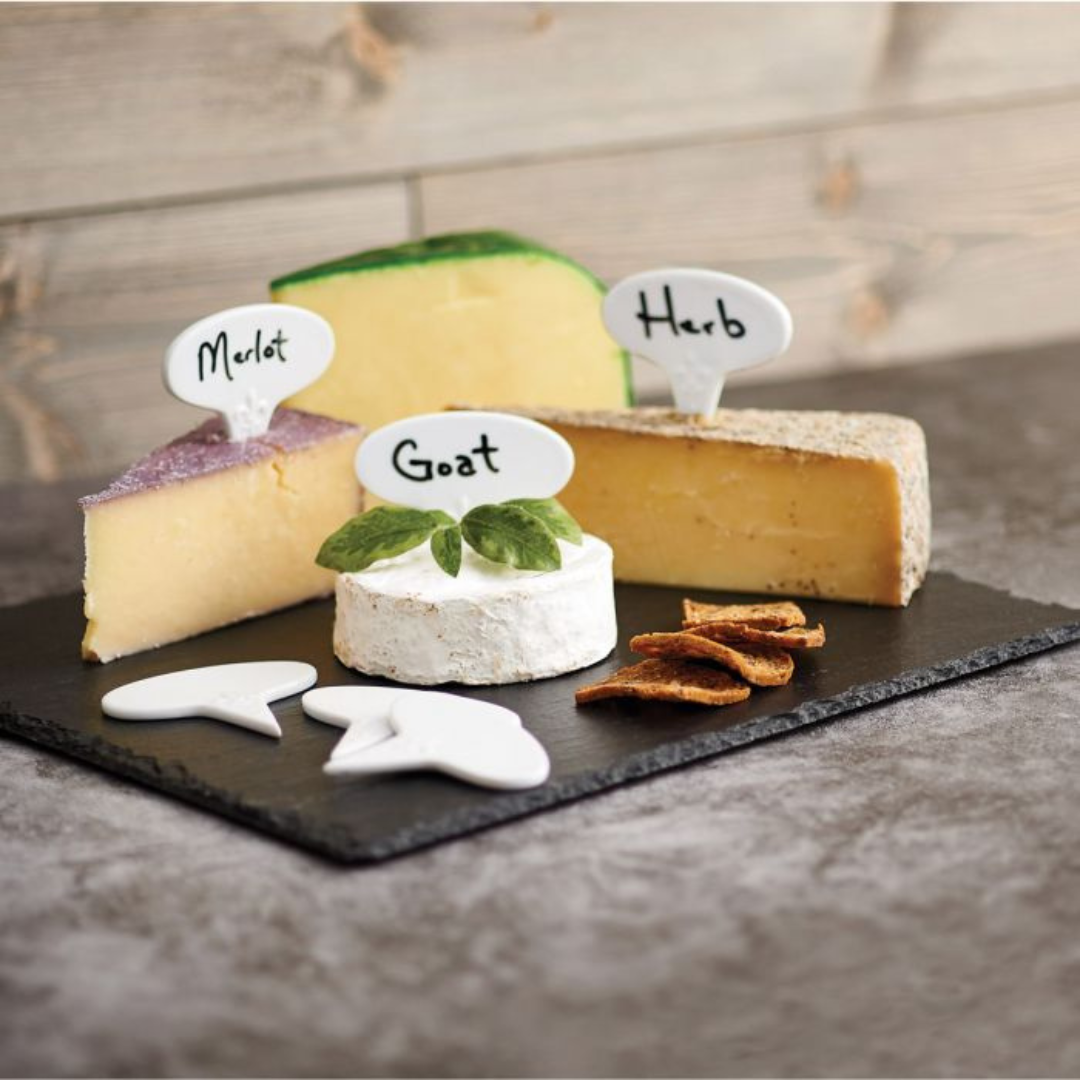 Cheese Marker with Pen - 6-Piece Set