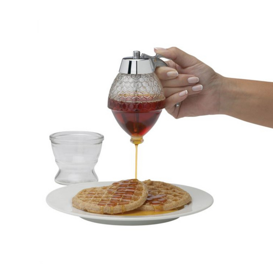 Glass Honey / Syrup Dispenser