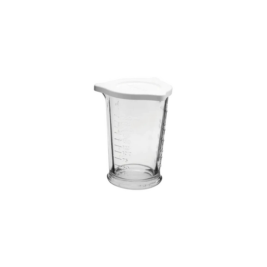 Triple Pour Measuring Glass with Lid - 8 Ounce