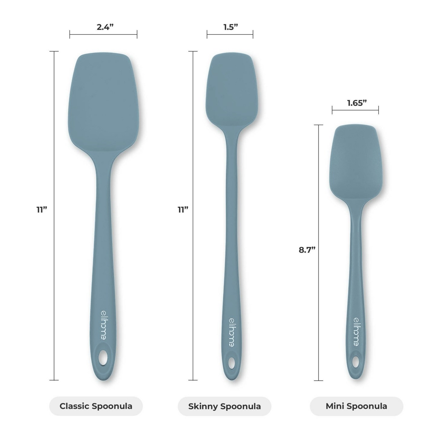 Mini Spoonula - Slate Gray