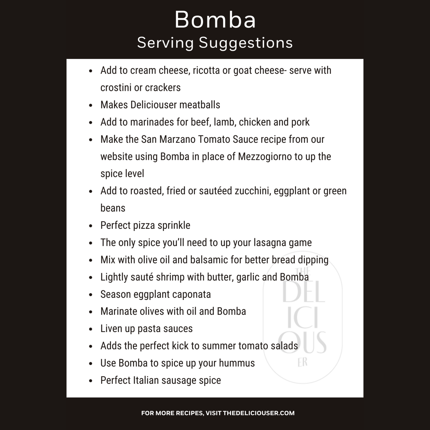 Bomba - Calabrian Chili Blend