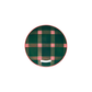 Appetizer Plate - Plaid - Set of 4