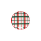 Appetizer Plate - Plaid
