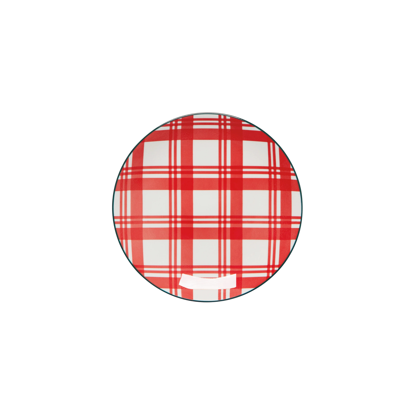 Appetizer Plate - Plaid