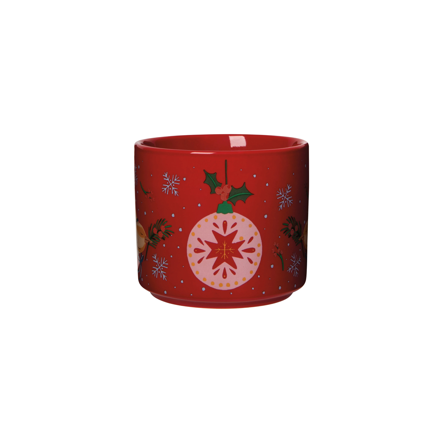 Mug with Lid - Season's Tweetings