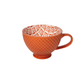 Latte Mug (14 oz) - Copper Leaves