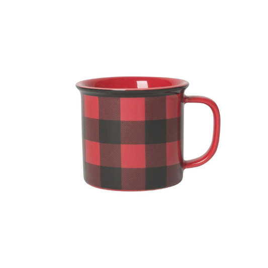 Heritage Mug - Red Buffalo Check
