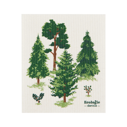 Swedish Sponge Cloth - Woodland