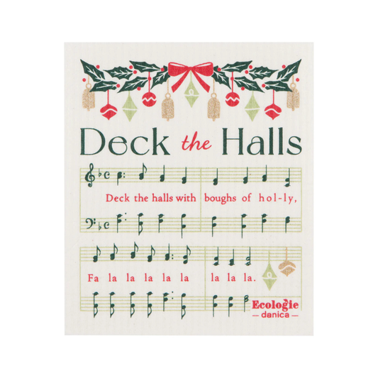Swedish Sponge Cloth - Christmas Carol