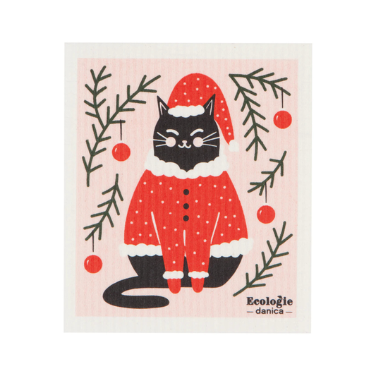 Swedish Sponge Cloth - Santa Paws