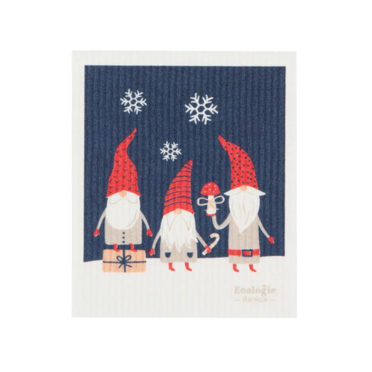 Swedish Sponge Cloth - Gnomes