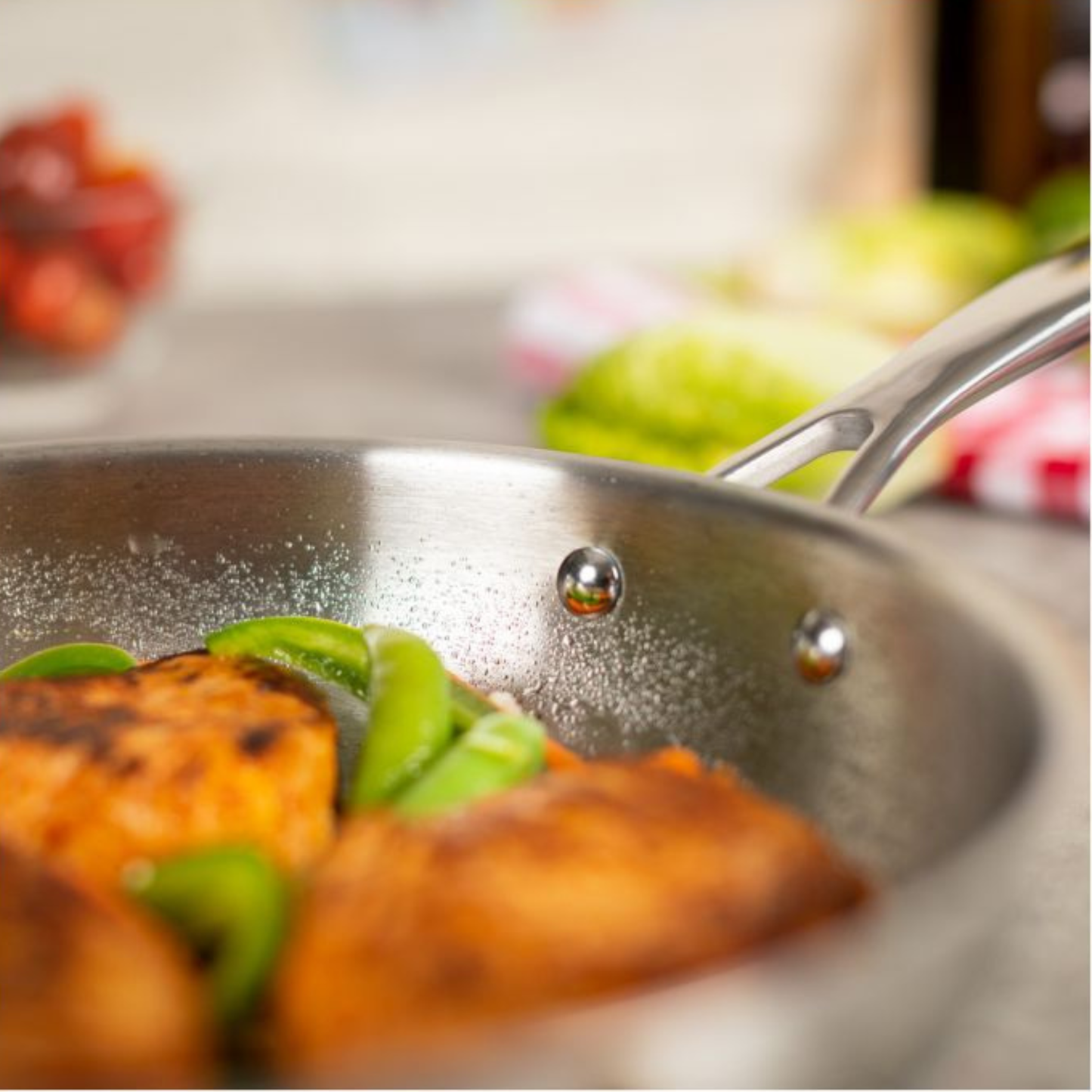 Allround Stainless-Steel Frying Pan - 11"