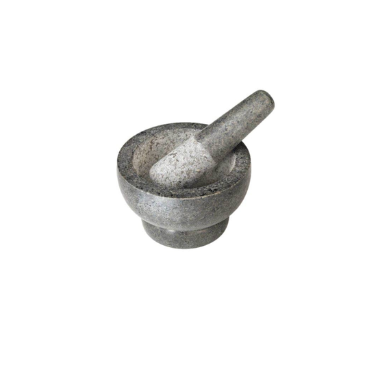Mortar & Pestle - Silver Granite