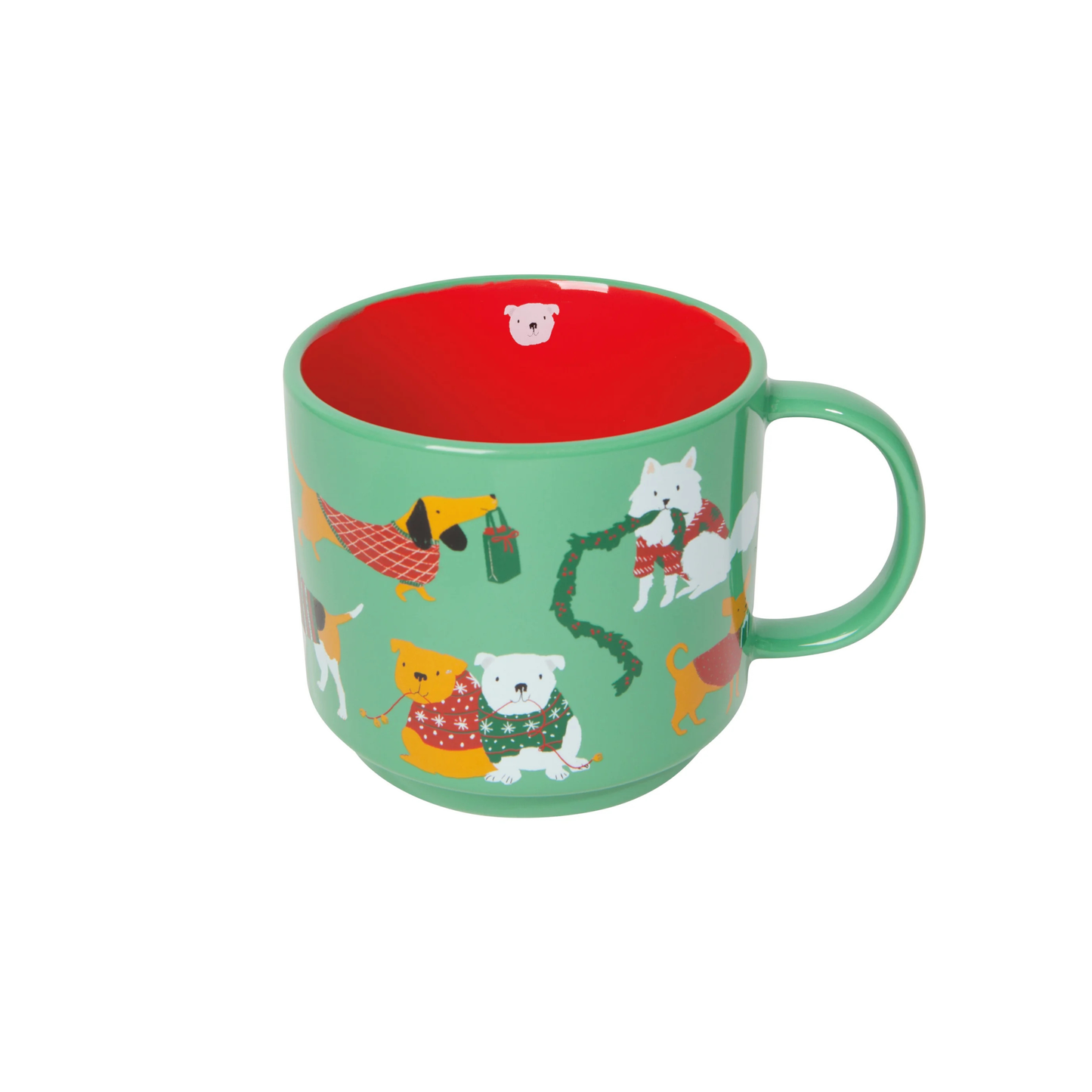 Mug & Sock Set - Holiday Hounds