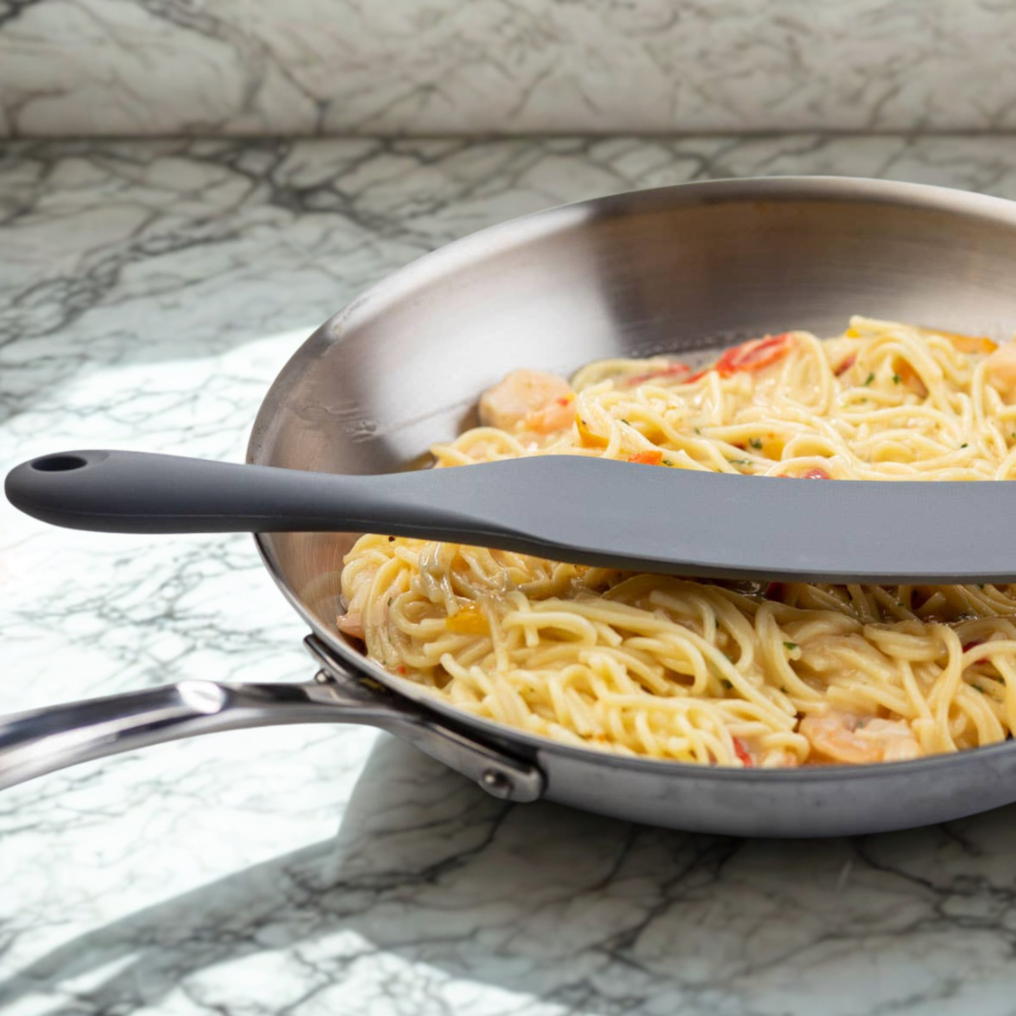 Silicone Spatula Spurtle Gray