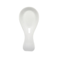 White Stoneware Spoon Rest