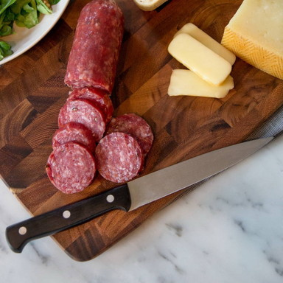 Acacia End Grain Wood Cutting Board