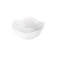 White ceramic bowl on a white background