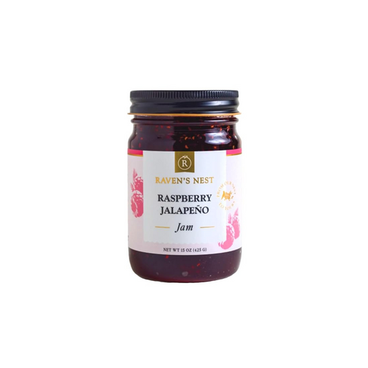 Raspberry Jalapeno Jam - 15 oz